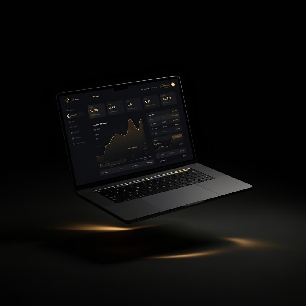 Plataforma tecnológica Nexa con dashboard premium